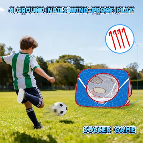 Spider Bean Bag Toss Game, Cornhole Board Outdoor Toys for Kids Age 4-12 | Outdoor Toys for Toddlers, Family Party Activity, Yard Backyard Beach Lawn