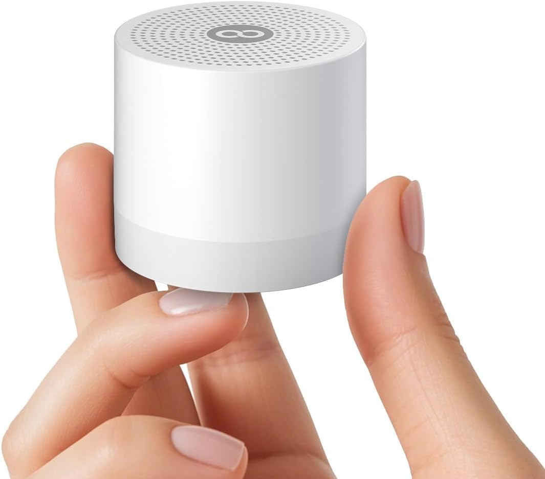Sound Machine Mini White Noise Machine with 30 Soothing Sounds for Newborn Baby Kids Adults Portable Rechargeable Sleep Brown Noise Machine 4 Timers