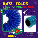Nutty Toys Pop Tubes - Large 8-Pack Sensory Toys - Creative STEM Learning for Kids and Toddlers - Connect & Pop! Top ADHD Autism Fidget 2025, Best
