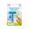 hand2mind FingerFocus Highlighter, Guided Reading Strips, Reading Pointers for Kids, Dyslexia Tools for Kids, ADHD Tools, Special Education School