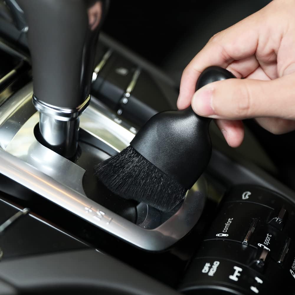 Car Interior Detailing Brush,Soft Bristle Cleaning Brush Car Detailing Brush Dusting Brush,Car Interior Cleaning Tool,Auto Detail Brush Car Dash