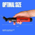 SPORTBIT Ball Pump for Sports Balls - Push & Pull Inflating System - Hand Pump for All Exercise Balls - Volleyball Pump, Basketball Inflator