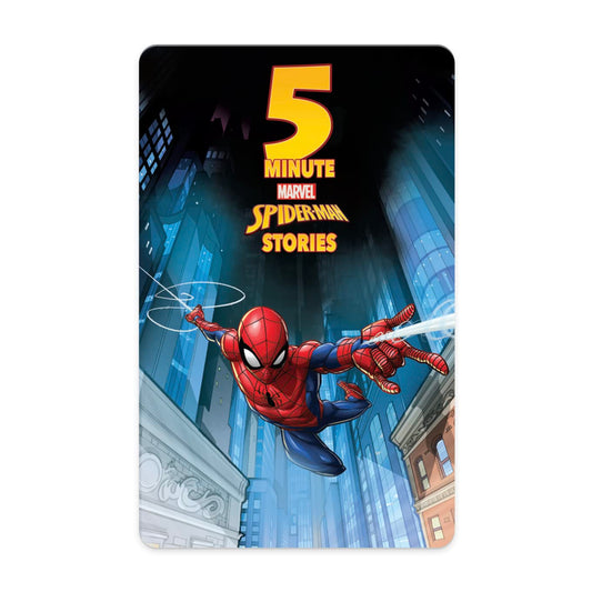 YOTO Disney 5 Minute Marvel Stories: Spider Man – Kids Audio Card for Use with Player & Mini All-in-1 Audio Device, Screen-Free Listening with Fun