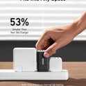 Anker USB C Charger(Nano II 65W), PPS 3-Port Fast Compact Foldable Wall Charger for MacBook Pro/Air, iPad Pro, Galaxy S20, Dell XPS 13, Note 20/10