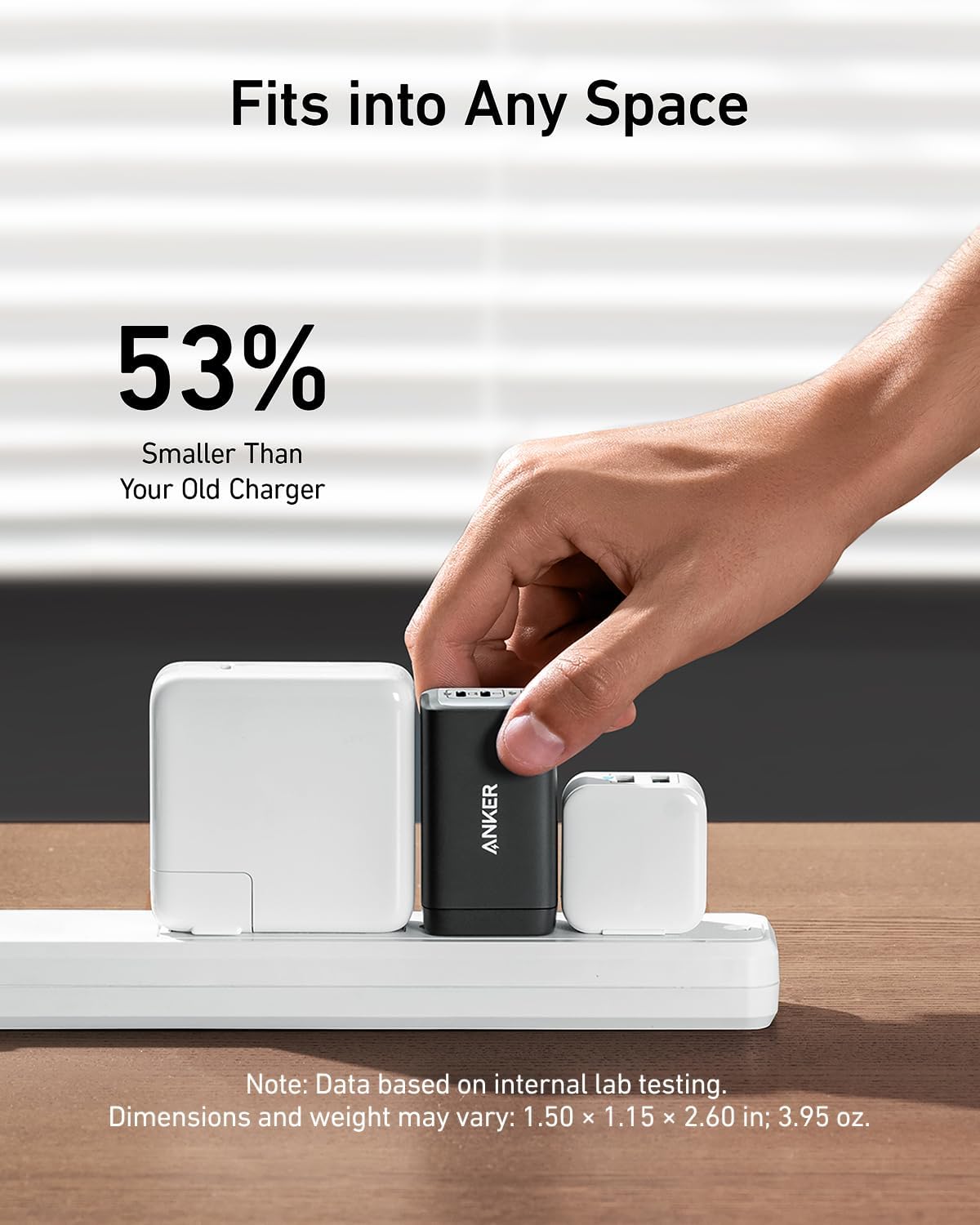Anker USB C Charger(Nano II 65W), PPS 3-Port Fast Compact Foldable Wall Charger for MacBook Pro/Air, iPad Pro, Galaxy S20, Dell XPS 13, Note 20/10