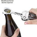 Beneno Wine Opener, Zinc Alloy Premium Wing Corkscrew with Multifunctional Bottles Opener, Sharp Wine Corkscrew with Ergonomic Non-Slip Wing Handle