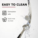 Kitessensu High Effective Garlic Press With Studs, Heavy Duty Garlic Mincer, Easy to Squeeze and Clean, Rust Proof & Dishwasher Safe, Ginger Crusher