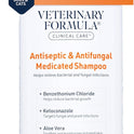 Veterinary Formula Clinical Care Antiseptic and Antifungal Medicated Shampoo for Dogs & Cats, 16 Fl Oz – Helps Alleviate Scaly, Greasy, red Skin
