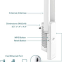 TP-Link AC1200 WiFi Extender, 2023 Engadget Best Budget Pick, 1.2Gbps Signal Booster for Home, Dual Band 5GHz/2.4GHz, Covers Up to 1500 Sq.ft and 30