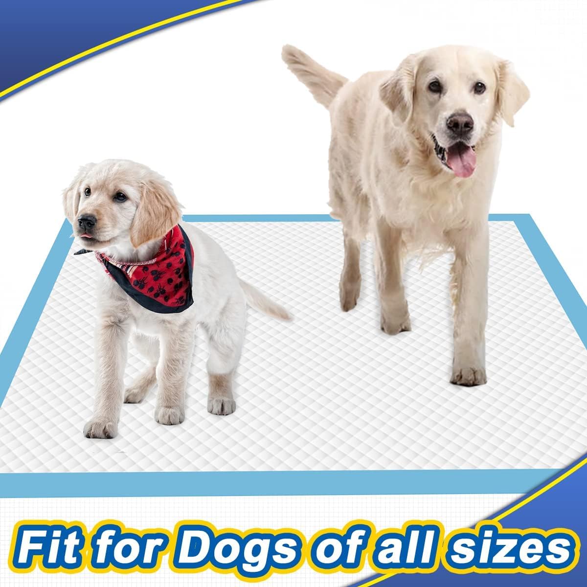 Dog Pee Pads Extra Large 30"x36", 30 Count Super Absorbent Pee Pads for Dogs, Disposable Urine Bed Pads for Doggie, Thicken XXL Puppy Pads, Piddle