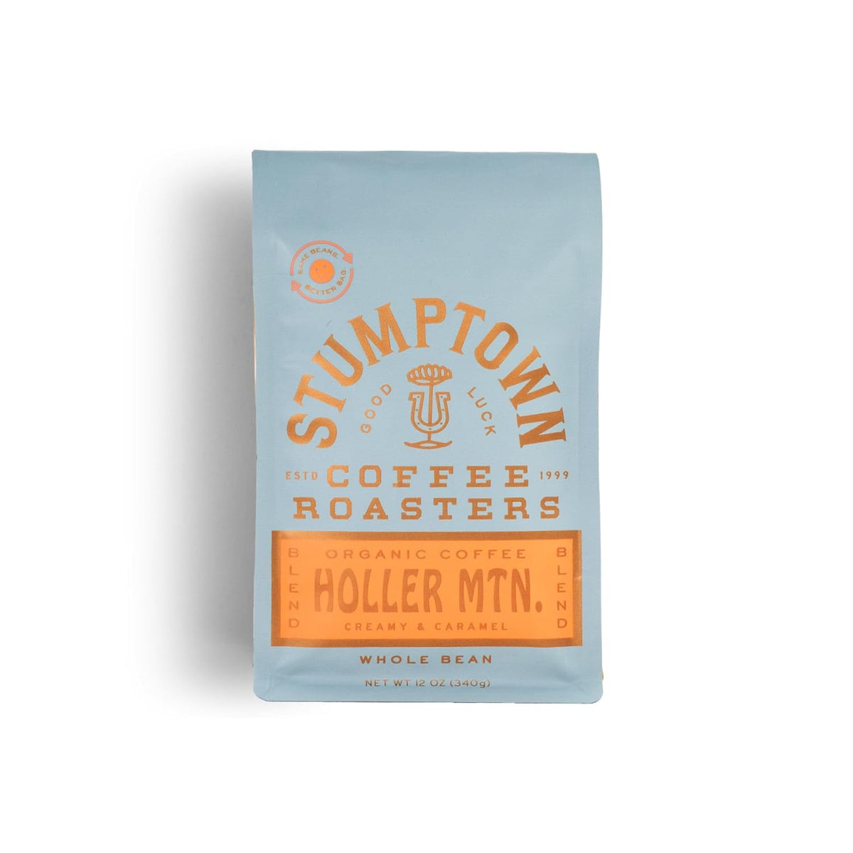 Stumptown Coffee Roasters, Medium Roast Organic Whole Bean Coffee, 100% Arabica Coffee - Holler Mountain 12 Ounce Bag with Flavor Notes of Citrus