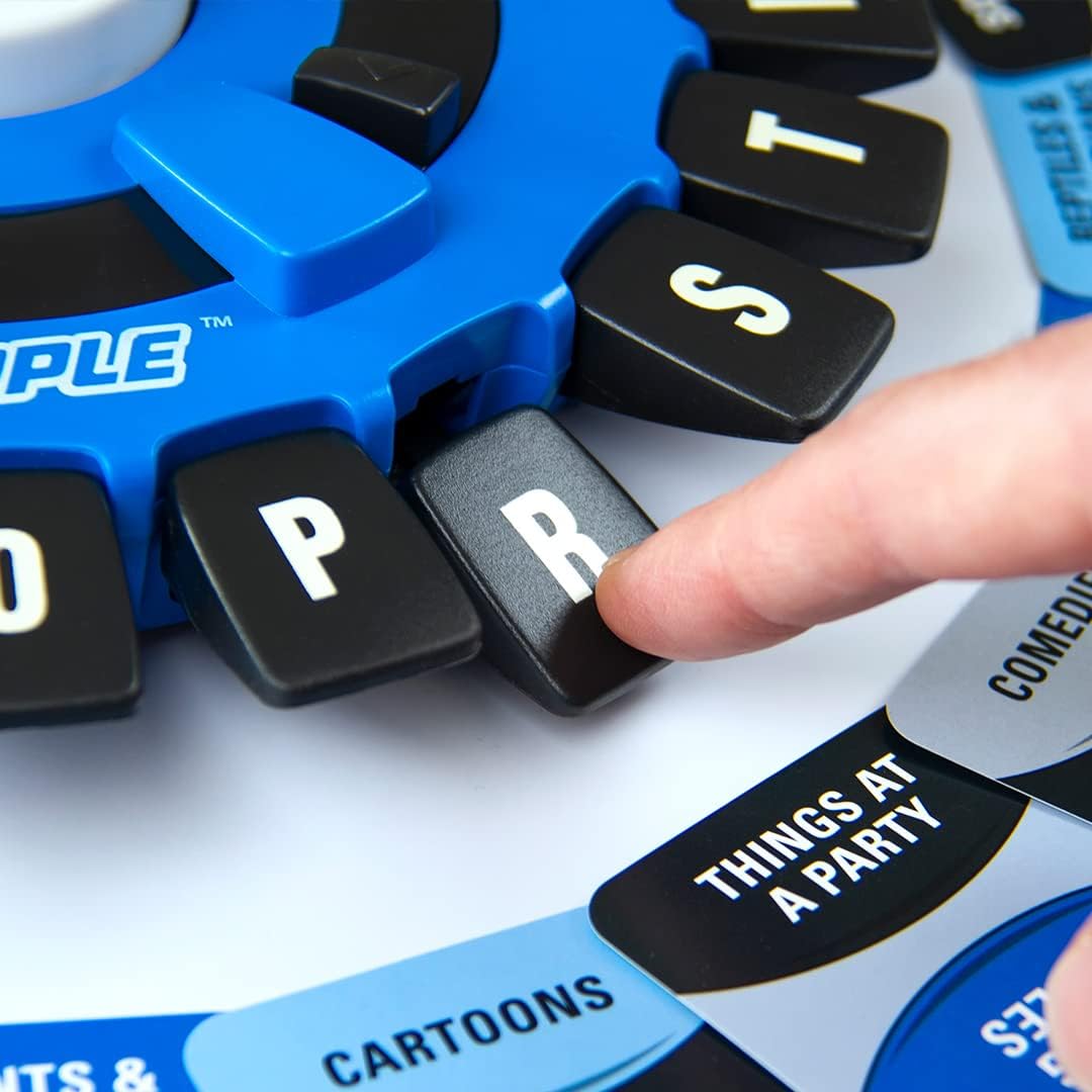USAOPOLY The Original TAPPLE, The Fast-Paced Family Board Game,Choose a Category & Race Against The Timer to be The Last Player,Learning Word Game