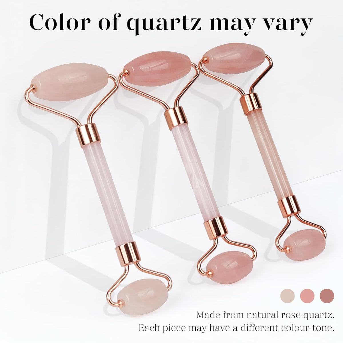 BAIMEI IcyMe Jade Roller & Gua Sha, Face Roller Redness Reducing Skin Care Tools, Self Care Pink Gift for Men Women, Massager for Face, Eyes, Neck