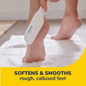 Dr. Scholl's Hard Skin Remover Nano Glass Foot File - Foot Callus Remover, Durable Foot Scrubber, Dead Skin Remover, Hygienic Pedicure Tool, Long