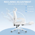 Misolant Ergonomic Office Chair with Footrest, Ergonomic Desk Chair with Adjustable 2D Lumbar Support, High Back Computer Chair with Adjustable