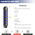 Redify Jump Rope,Jump Ropes for Fitness for Women Men and Kids,Speed Jumping Rope for Workout with Ball Bearings,Adjustable Skipping Rope