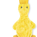 Best Pet Supplies Crinkle Dog Toy for Small, Medium, and Large Breeds, Cute No Stuffing Duck with Soft Squeaker, Fun for Indoor Puppies and Senior
