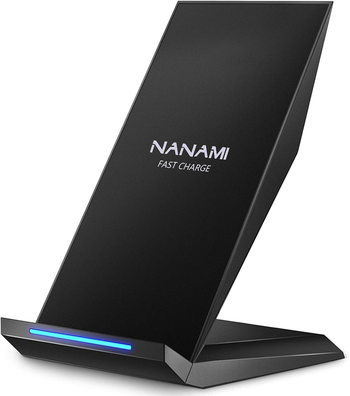 Fast Wireless Charger, NANAMI 15W Qi Certified Wireless Charging Stand Compatible iPhone 16/15/15 Pro/15 Plus/15 Pro Max/14/14 Pro/13/12, for Samsung