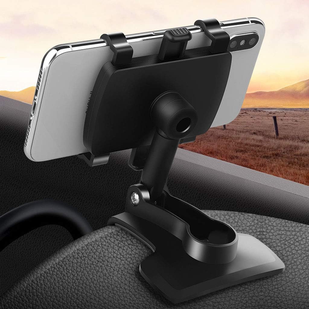 Universal Car Phone Holder Mount,360 Degrees Rotation Dashboard Phone Holder [Upgrade Clip Never Fall],car Phone Mount for