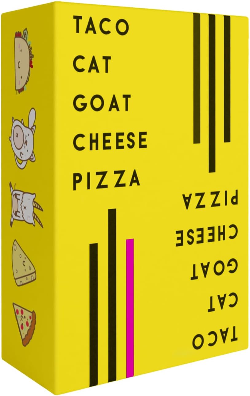 Taco Cat Goat Cheese Pizza Wildly Entertaining Card Game for Family and Group Game Night | Easy to Learn and Play with 10-15 Minute Rounds | Fun for