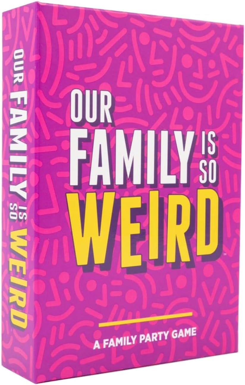 DSS Games Our Family is So Weird [A Family Card Game to Decide Who’s Most Likely to | Game Night Idea for Teens, Adults & Groups | Great for Stocking