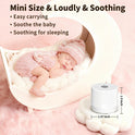 Sound Machine Mini White Noise Machine with 30 Soothing Sounds for Newborn Baby Kids Adults Portable Rechargeable Sleep Brown Noise Machine 4 Timers