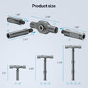 24 in 1 Magnetic Screwdriver Set, DIY Ratchet Mini Removable Self-Assembly Precision Screwdriver Tool Kit, Magnetic DIY Precision Tool Kit with