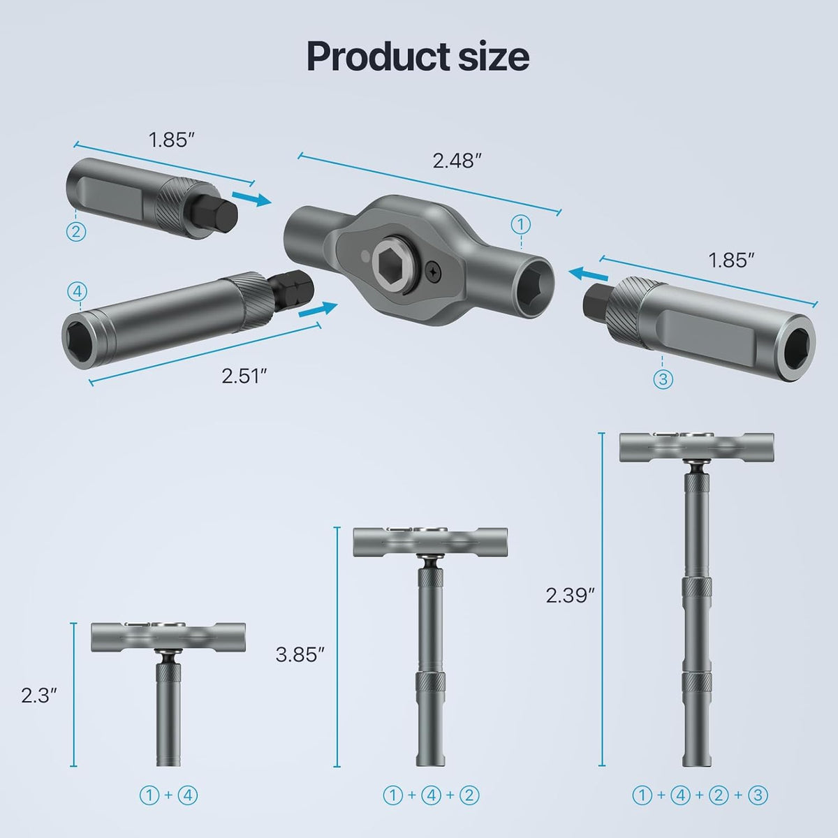 24 in 1 Magnetic Screwdriver Set, DIY Ratchet Mini Removable Self-Assembly Precision Screwdriver Tool Kit, Magnetic DIY Precision Tool Kit with