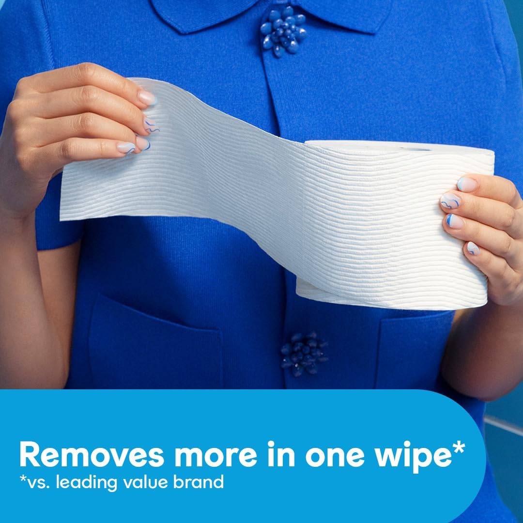 Cottonelle Ultra Comfort Toilet Paper with Cushiony CleaningRipples Texture, Strong Bath Tissue, 24 Family Mega Rolls = 108 Regular Rolls (4 Packs of