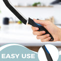 SXhyf Crevice Cleaning Brush - Grout Scrub Brush, House Cleaning Supplies, Gap Cleaning Tools, Home Essentials, Gifts for Women Men, Hard Bristle