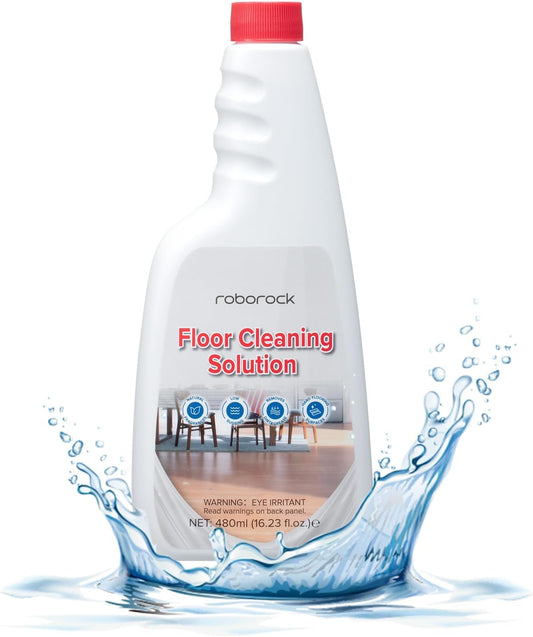 roborock Official Floor Cleaning Solution, Floor Cleaner for Hardwood Tile Hardfloor, Compatible Robot Vacuums with Mopping and Wet Dry Vacuum, 16.2