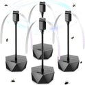 Fly Fans for Tables, Fly Repellent Fan Outdoor Indoor Keep Flies Away, Fly Repellent Fans for Tables with Holographic Blades for Picnic, Party