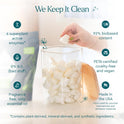 Puracy Dishwasher Pods, Natural Dishwasher Detergent, Free & Clear Dish tabs - Enzyme-Powered, Spot & Residue Free - TikTok Trend Items, Must Haves