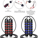 Redify Jump Rope,Jump Ropes for Fitness for Women Men and Kids,Speed Jumping Rope for Workout with Ball Bearings,Adjustable Skipping Rope