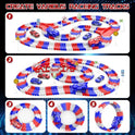 Spider Toys for Boys 4-6, Spider Race Track with 5 Cool Spider Cars Toys for Kids Boys Toddler, Flexible Car Tracks for Age 3 4 5 6 7 8 Year & Up Old