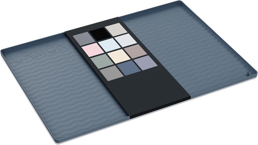 URMONA Waterproof Silicone Under Sink Mat 31'' x 22'' Shelf Liner for Kitchen and Bathroom, Cabinet and Counter Protector, Storage and Organizers