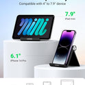 UGREEN Cell Phone Stand Holder for Desk Adjustable Compatible with iPhone 13 12 Pro Max 11 SE XS XR 8 Plus 6 7 Galaxy Note20 S20 S10 S9 S8 Foldable