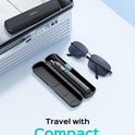 COSLUS Sonic Electric Toothbrush for Adults: 47000 VPM for Deep Cleaning & Whitening with Travel Case - 5 Modes for Sensitive Teeth & Braces