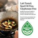 Algae Cooking Club Chef-Grade 100% Algae Cooking Oil - Avocado Oil Alternative - 535°F High Smoke Point - Omega-9 Rich, Neutral Buttery Flavor - Seed
