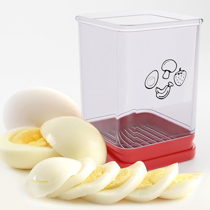Fruit Slicer Cup, Speed Cutter for Strawberry Banana Grape Egg, Stainless Steel Vegetable Cutting Kitchen Gadget, Kitchen Portable Slicing Tool (1