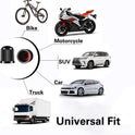 CKAuto 50 Pack Tire Valve Caps, Plastic Valve Stem Caps with O Rubber Seal, Universal Stem Covers for Cars, SUVs, Bike and Bicycle, Trucks