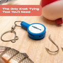 HOOK-EZE Fishing Knot Tying Tool | Protect from Fish Hooks | Tie Fishing Knots Easily | Cool Gadgets for Fishermen | Ice Fly Fishing | Fishing