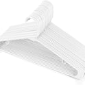 Utopia Home Plastic Hangers 20 Pack - Space Saving Clothes Hanger - Durable & Strong Closet Organizers and Storage with Built-in Strap Hooks
