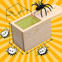 Spider Prank Box Gag Gift, Funny Surprise Gift Box Christmas White Elephant Gifts for Adults Men Women Birthday, Wooden Jump Scare Toys for Kids Ages
