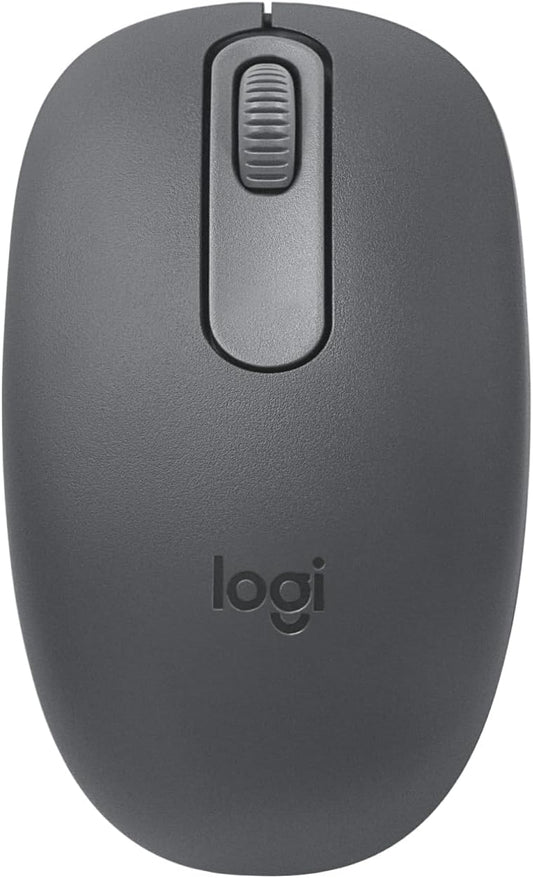 Logitech M196 Bluetooth Wireless Mouse, Compact and Portable Mouse for Laptops, Tablets and More, 12-Month Battery, Smooth Tracking, Compatible with