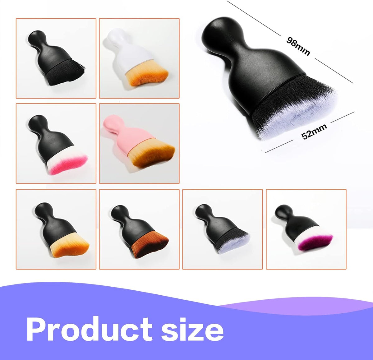 Car Interior Detailing Brush,Soft Bristle Cleaning Brush Car Detailing Brush Dusting Brush,Car Interior Cleaning Tool,Auto Detail Brush Car Dash