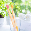 Kids Toothbrush Bamboo Toothbrushes 6 Pack - Organic Compostable Tooth Brush Wooden Baby Toddler Toothbrush, Eco-Friendly Natural Biodegradable Soft