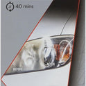 3M Ultra Headlight Restoration Kit, Contains Masking Tape, Light Sanding Discs, Wax Protectant and More, Use on Plastic Lenses Headlights, Taillights