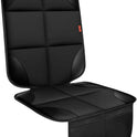 Car Seat Protector 1 Pack Car Seat Cushion Mat Thickest Padding,Waterproof 600D Fabric Car Seat Covers for Non-Slip Backing Mesh Pockets for Baby and