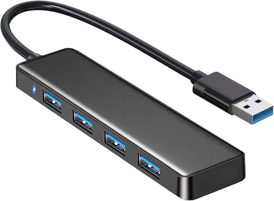 USB 3.0 Hub, VIENON 4-Port USB Hub USB Splitter USB Expander for Laptop, Xbox, Flash Drive, HDD, Console, Printer, Camera,Keyborad, Mouse(Not for